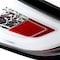 Spec-D Tuning 05-08 Porsche 997 911 LED Chrome Tail Light LT-91105CLED-TM - alternate 6